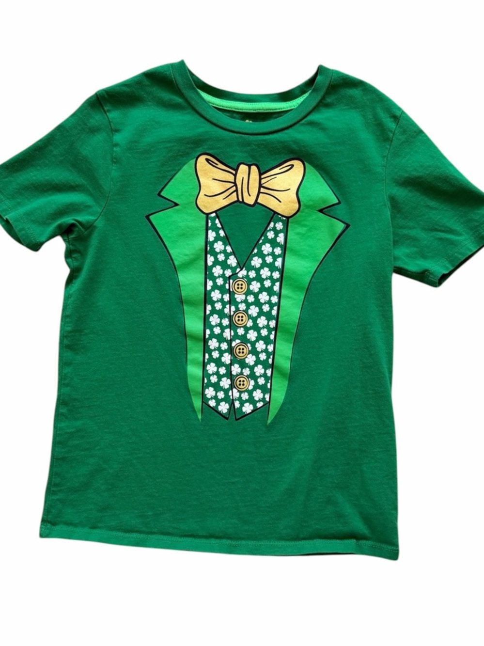 St. Patrick’s Day Green Clover T Shirt